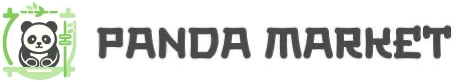 Panda market logo horizontal